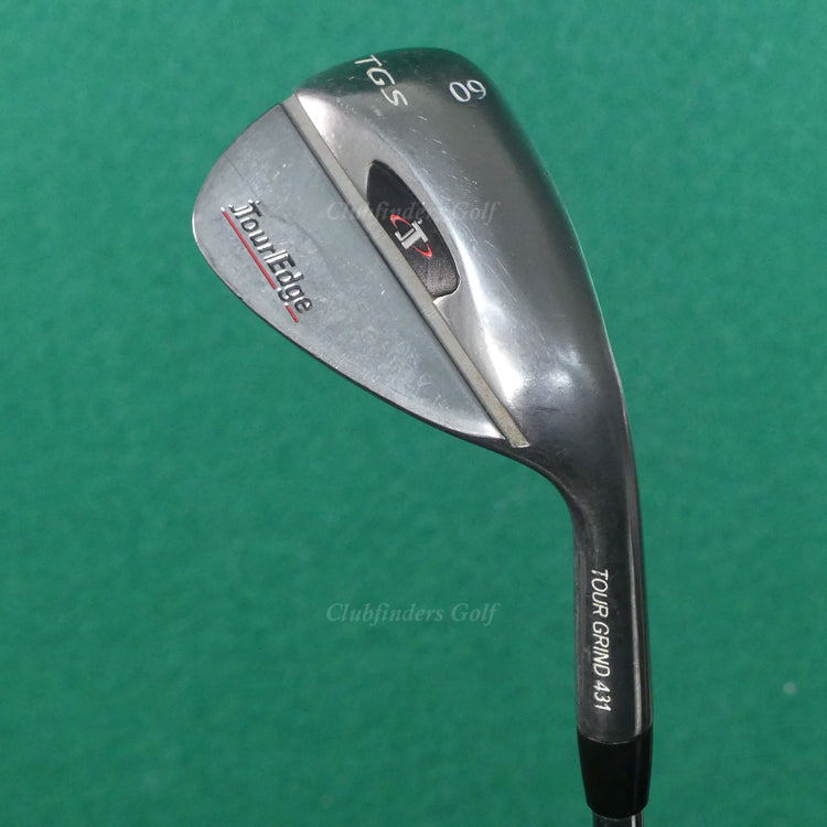 Tour Edge TGS Tour Grind 431 60° LW Lob Wedge Factory Pure Feel Steel Wedge