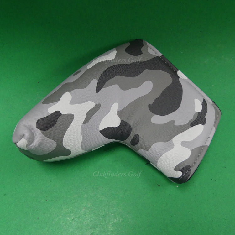 NEW Clubfinders Unbranded Camo Magnetic Closure Putter Headcover