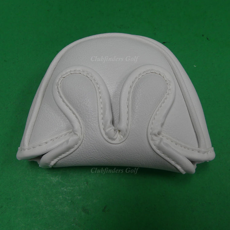 NEW Clubfinders USA Flag White Magnetic Closure Mid-Mallet Putter Headcover