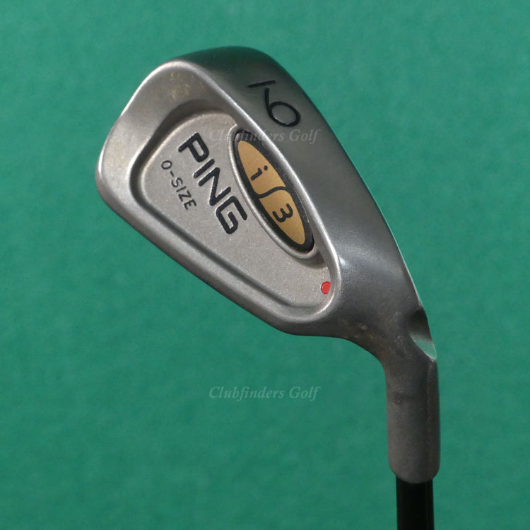 Ping i3 O-Size Red Dot Single 9 Iron Aldila 350 Series Graphite Seniors
