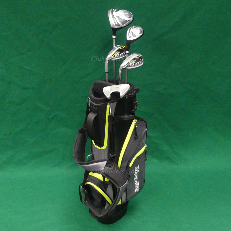 JUNIOR LH Tour Edge Hot Launch HL-J 5-Piece Complete Golf Club Set w/ Stand Bag