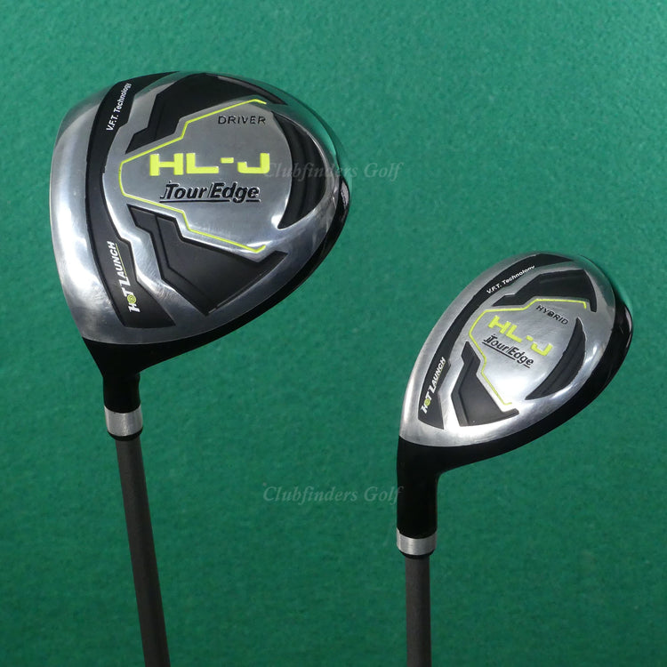 JUNIOR LH Tour Edge Hot Launch HL-J 5-Piece Complete Golf Club Set w/ Stand Bag