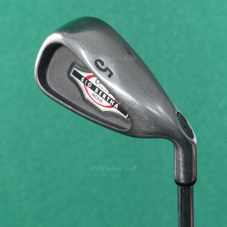 Callaway Big Bertha 2002 Single 5 Iron Stepped Steel Stiff