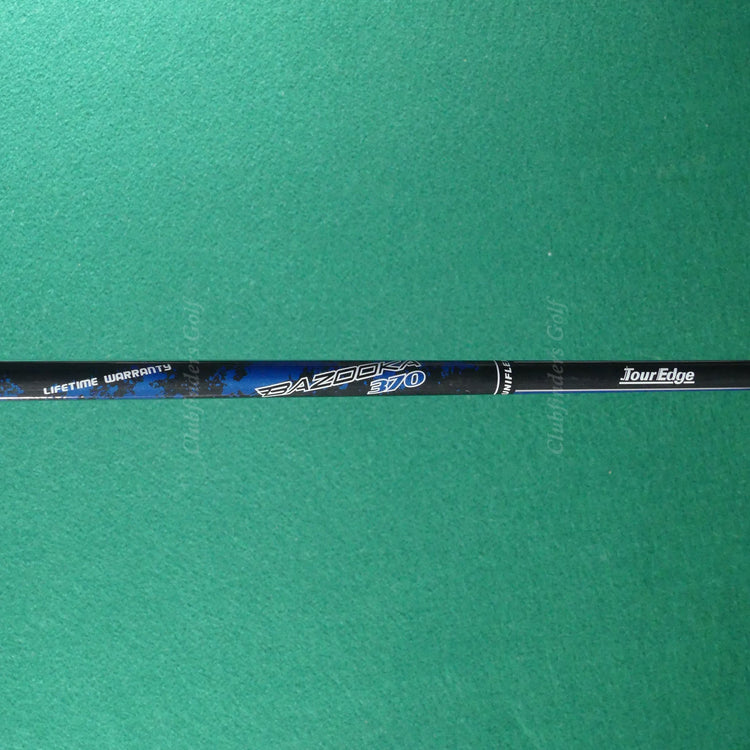 LH Tour Edge Bazooka 370 Hybrid 4 Iron Factory Graphite Uniflex