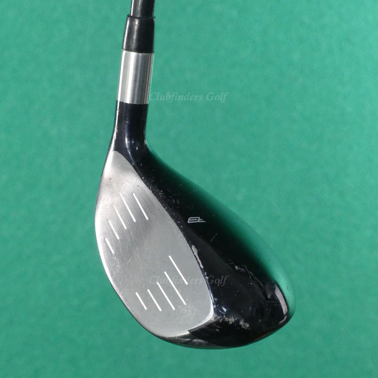 LH Tour Edge Bazooka 370 Hybrid 4 Iron Factory Graphite Uniflex