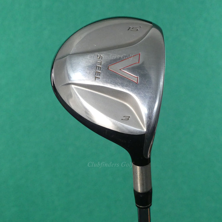 TaylorMade V-Steel Fairway 15° 3 Wood TT Dynamic Gold Lite Steel Regular