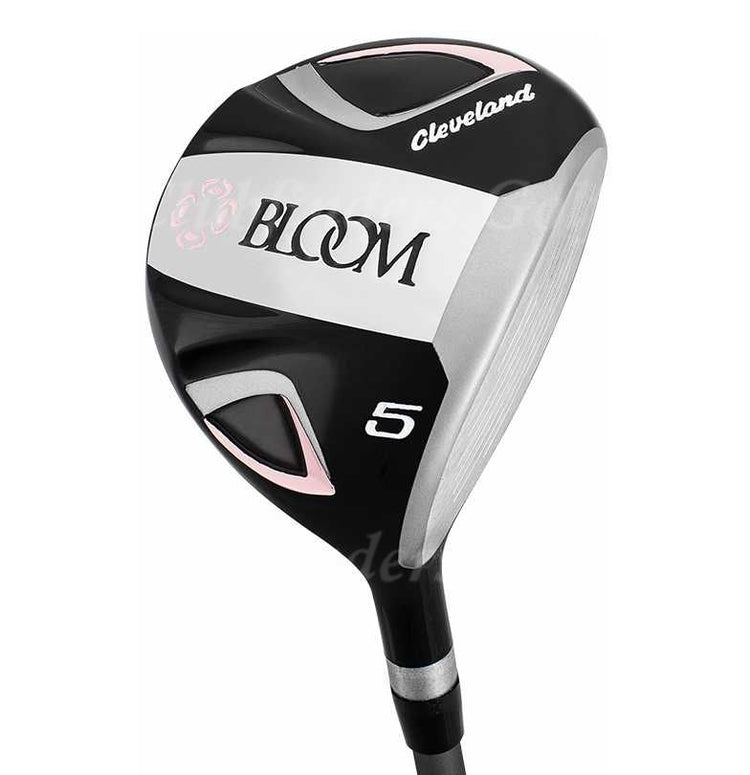 NEW Lady Cleveland Bloom 2023 Pink/Black 9 Piece Complete Set & Cart Bag w/HC