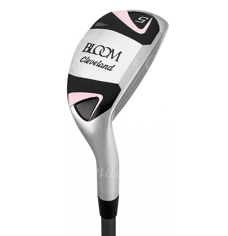 NEW Lady Cleveland Bloom 2023 Pink/Black 9 Piece Complete Set & Cart Bag w/HC