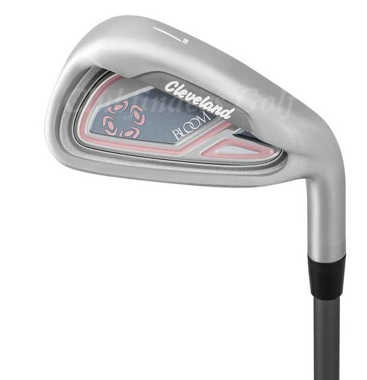 NEW Lady Cleveland Bloom 2023 Pink/Black 9 Piece Complete Set & Cart Bag w/HC