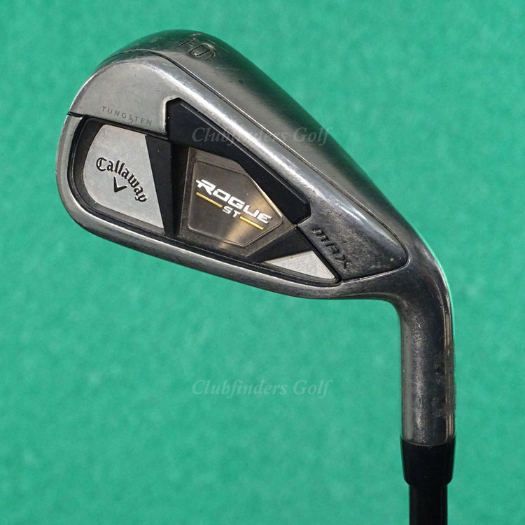 Callaway Rogue ST MAX Single 6 Iron Tensei Blue AV Series 65-R Graphite Regular