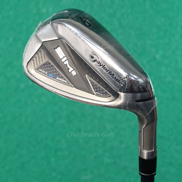 NEW TaylorMade SIM2 Max Single 9 Iron Fujikura Ventus Blue 6-R Graphite Regular
