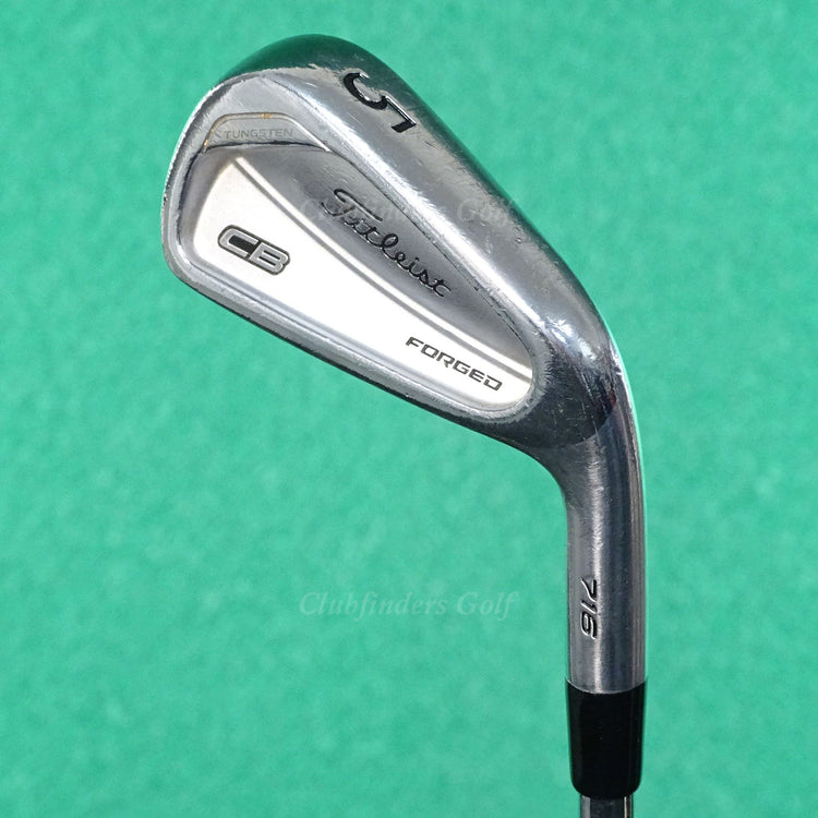 Titleist CB 716 Forged Single 5 Iron Dynamic Gold 105 X100 VSS Pro Extra Stiff