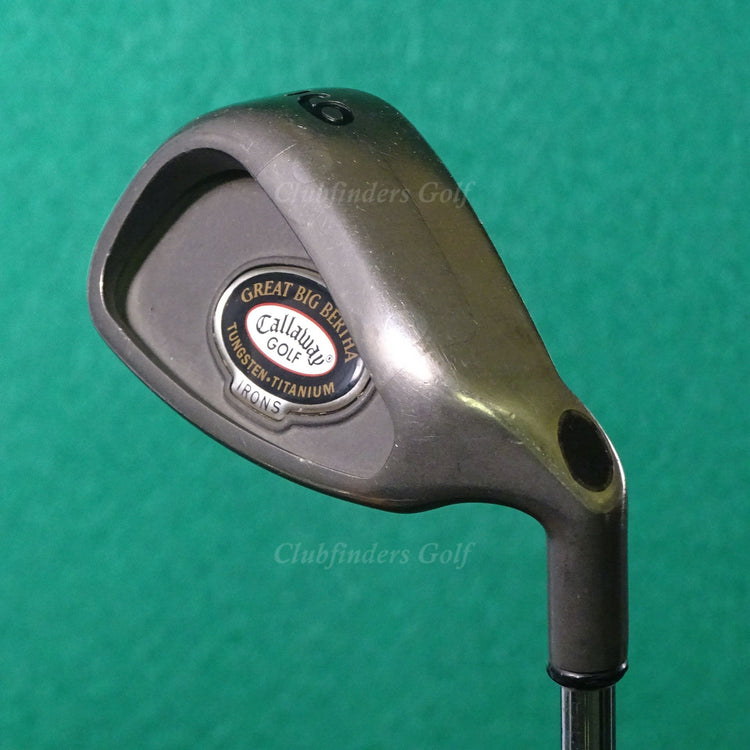 Callaway Golf Great Big Bertha TT Single 9 Iron Memphis 10 '98 Steel Uniflex