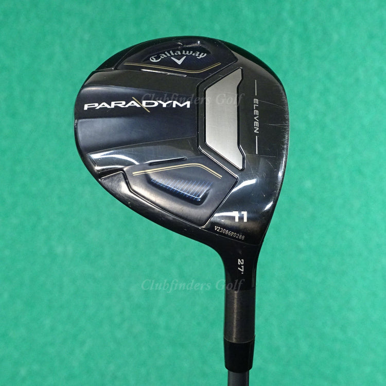 Callaway Paradym 27° Fairway 11 Wood HZRDUS Silver 5.5 60g Graphite Regular w/HC
