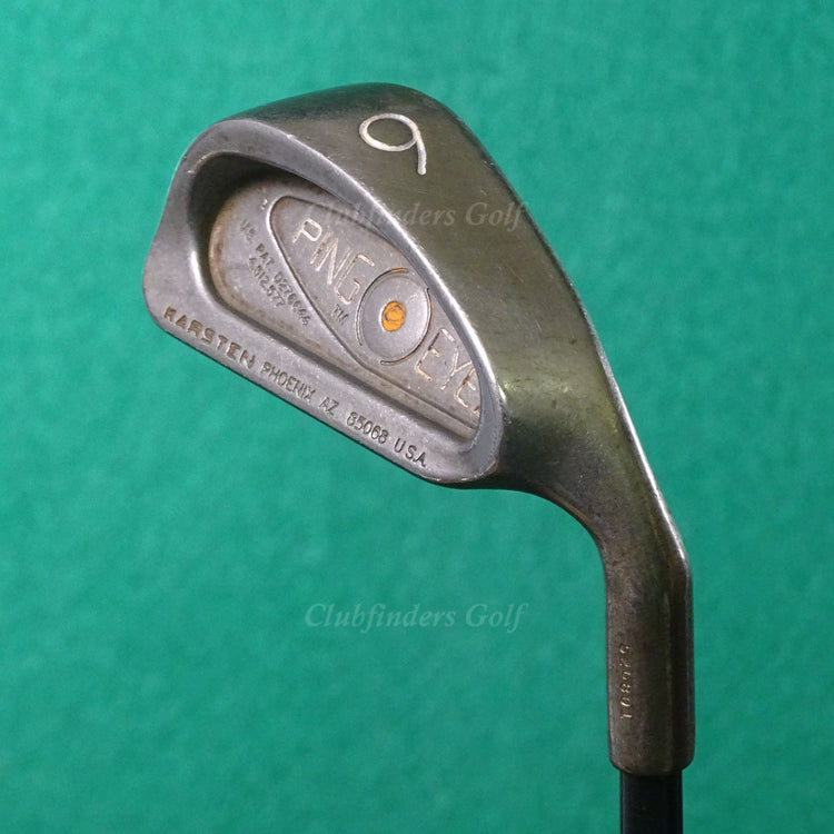 Ping Eye 2 Orange Dot Single 6 Iron Aldila 350 Series Graphite Seniors
