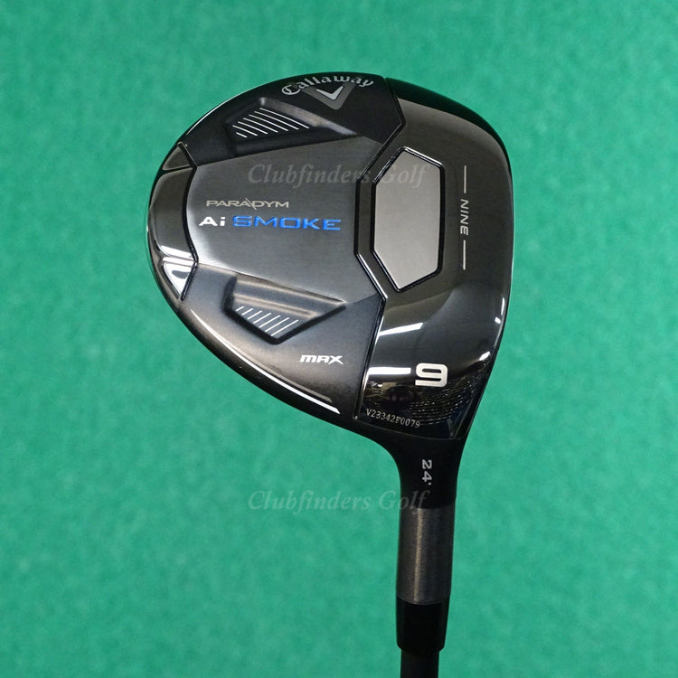 Lady Callaway Paradym Ai Smoke Max 24° Fairway 9 Wood Cypher 40g 4.0 Ladies w/HC