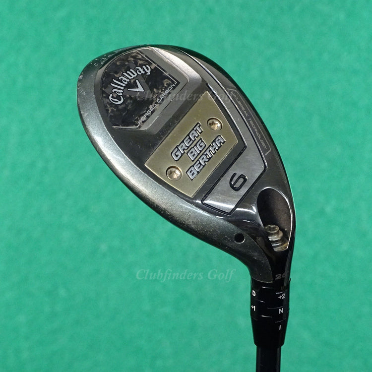 Callaway 2023 Great Big Bertha 26° 6 Hybrid Mitsubishi Kai'li HY 95X Extra Stiff