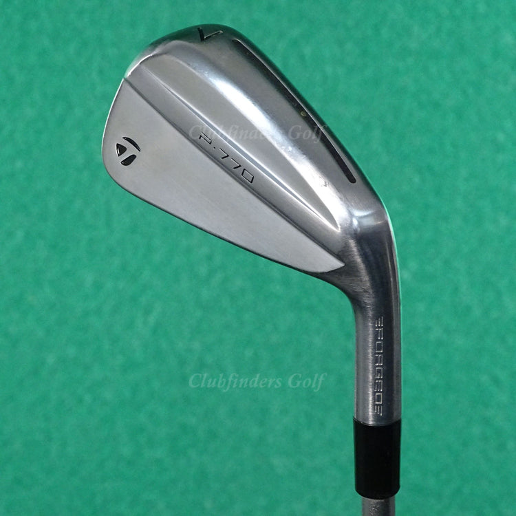 TaylorMade 2025 P-770 Forged Single 7 Iron C-Taper Lite 115 Steel Extra Stiff