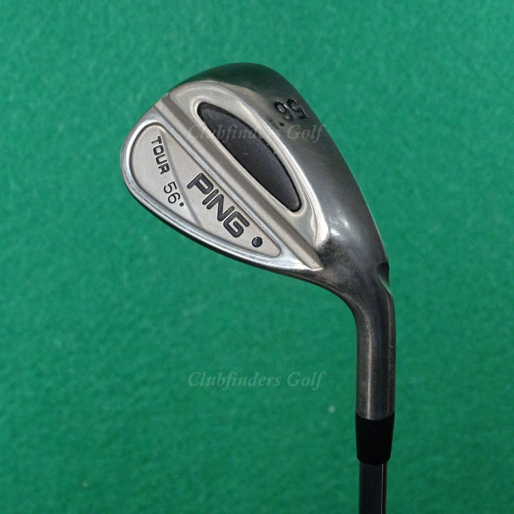 Ping Tour Chrome Black Dot 56° SW Sand Wedge Karsten Z-Z65 Steel Stiff