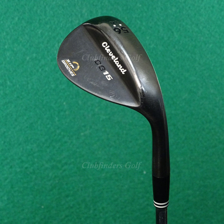 Cleveland CG15 Black Pearl 56-14 56° SW Sand Wedge Factory Traction Steel Wedge