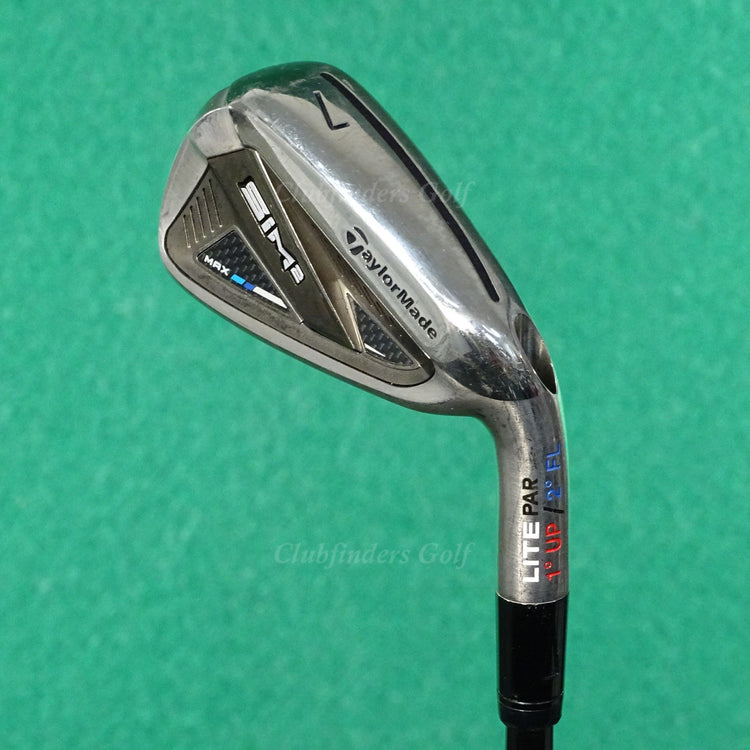 TaylorMade SIM2 Max LITE Single 7 Iron Mitsubishi MMT 75 Graphite Stiff DEMO