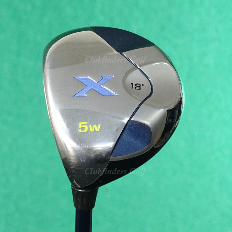 LH Lady Callaway X 2008 Fairway 18° 5 Wood Factory Aldila 55g Graphite Ladies