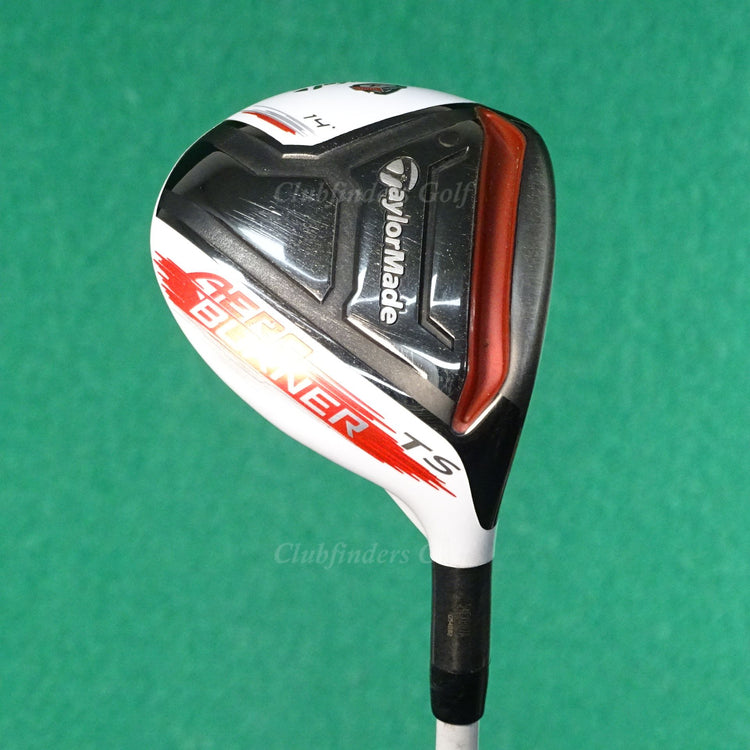 TaylorMade AeroBurner TP 14° Fairway Wood TS Mitsubishi Fubuki j60 Stiff w/ HC