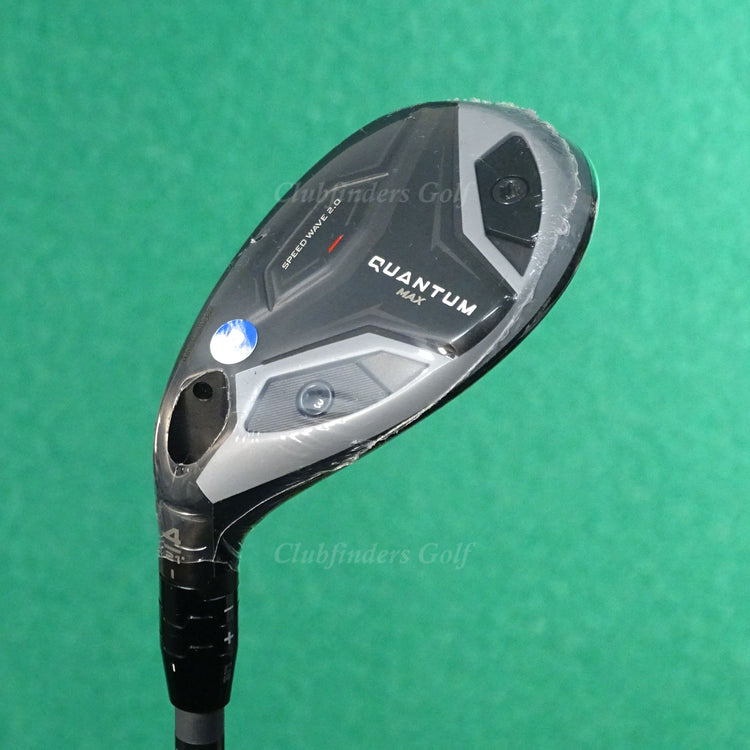 NEW LH Callaway Quantum Max 21° 4 Hybrid Denali Frost 60g 5.5 Regular w/HC