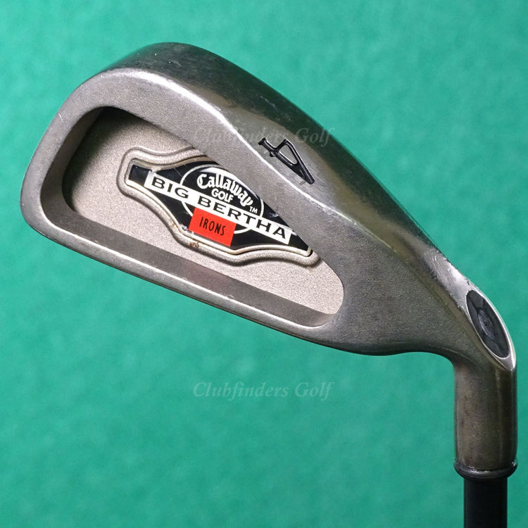 Callaway Big Bertha 1996 Single 4 Iron SK Fiber Hypersonic Graphite Stiff