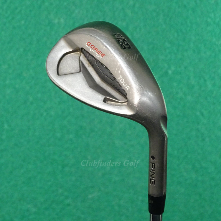 Ping Tour Gorge Black Dot 58-SS 58° Lob Wedge Dynamic Gold S400 TI Steel Stiff