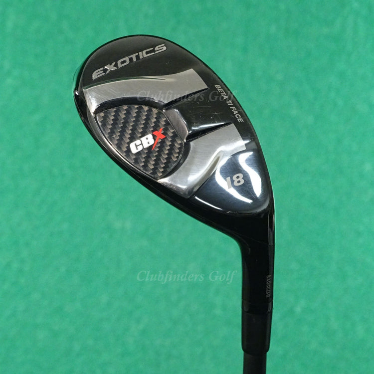 Tour Edge Exotics CBX 18° Hybrid Project X HZRDUS Black 6.0 85g Graphite Stiff