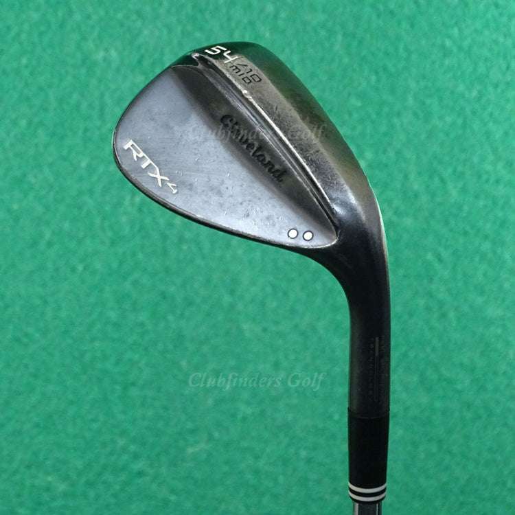 Cleveland RTX-4 Mid Black Satin 54-10 54° Sand Wedge DG S400 TI Steel Stiff