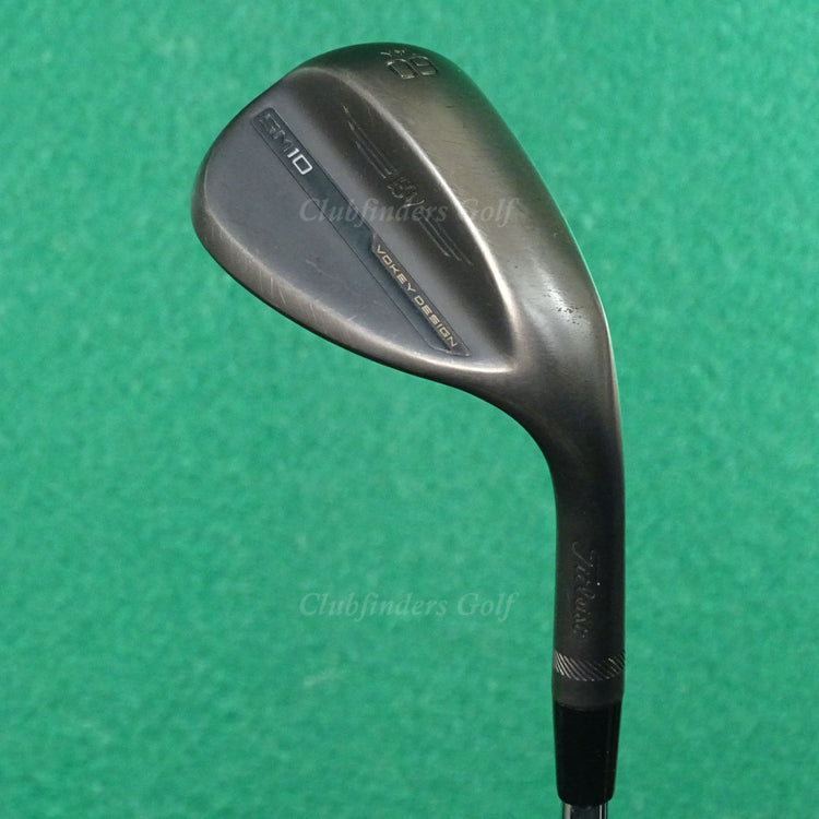 Titleist Vokey SM10 Jet Black 60-14K 60° Lob Wedge Vokey Design Steel Wedge Flex