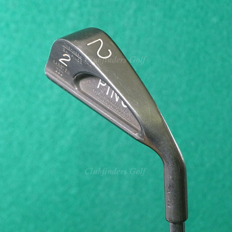 Ping Karsten III Black Dot Single 2 Iron Karsten True Temper Steel Stiff