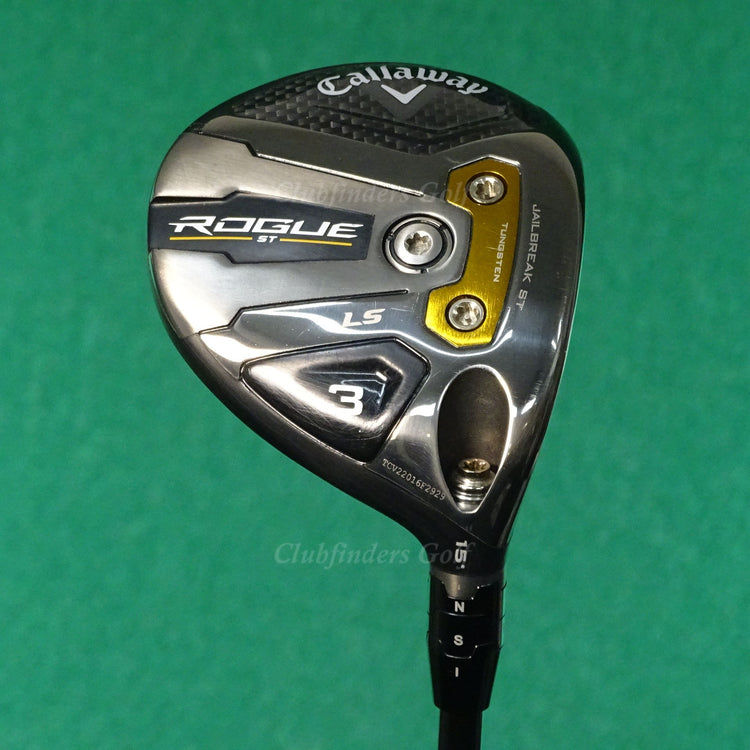 TOUR ISSUE Callaway Rogue ST LS 15° "TC" Fairway Wood 3 Tensei AV 75 Stiff w/ HC