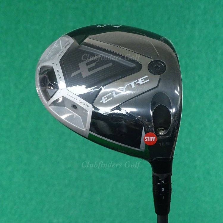 NEW! Callaway 2025 ELYTE Mini Driver 11.5° Denali Blue Graphite Stiff w/ HC