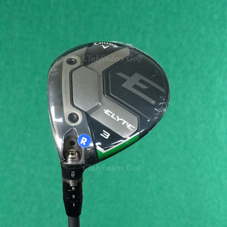 NEW LH Callaway 2025 ELYTE 15° Fairway Wood 3 Denali 60G 5.5 Regular w/ HC