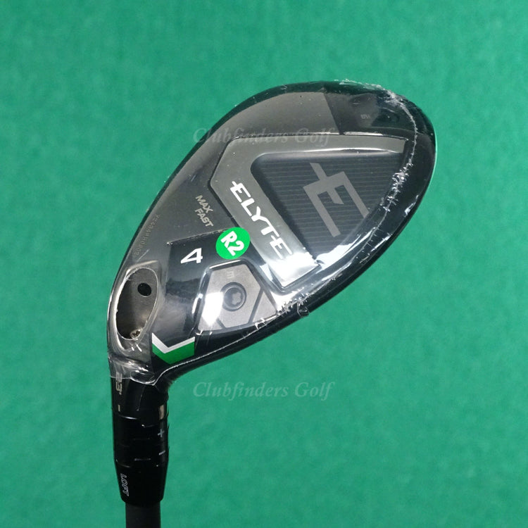 NEW LH Callaway 2025 ELYTE Max Fast 23° 4 Hybrid Vanquish 4/R2 Seniors w/ HC