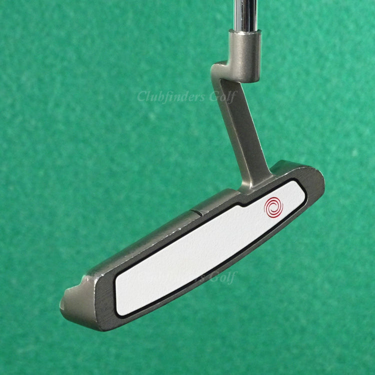 Odyssey White Hot Pro #1 Chrome Plumbers-Neck 34.5" Putter Golf Club
