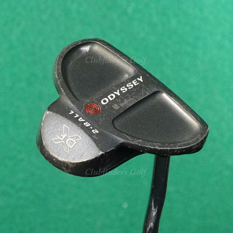 Odyssey DFX 2-Ball 37" Double-Bend Mallet Putter w/ Super Stroke