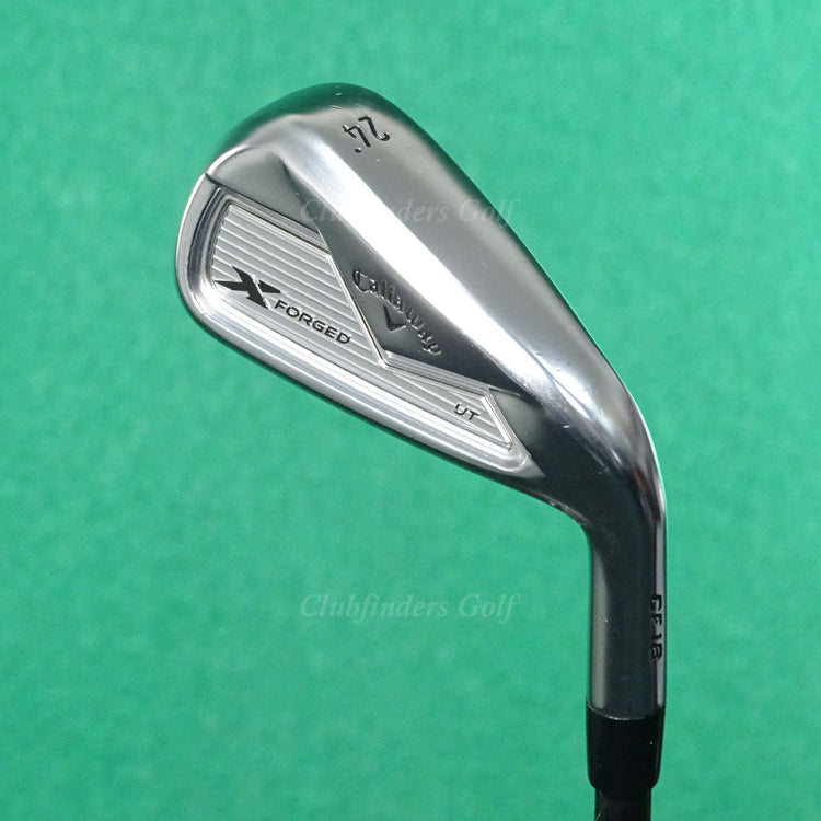 Callaway X Forged UT CF-18 24° Utility Iron Tensei AV Series 75-S Steel Stiff