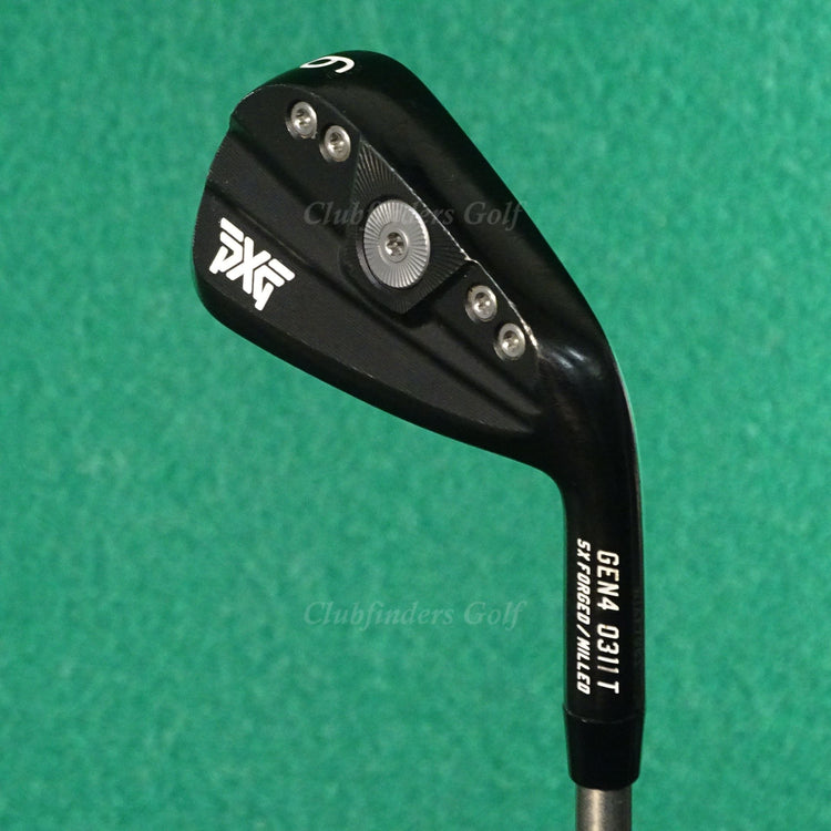 PXG 0311T Gen4 Forged Xtreme Dark Single 6 Iron SteelFiber i95 Composite Stiff