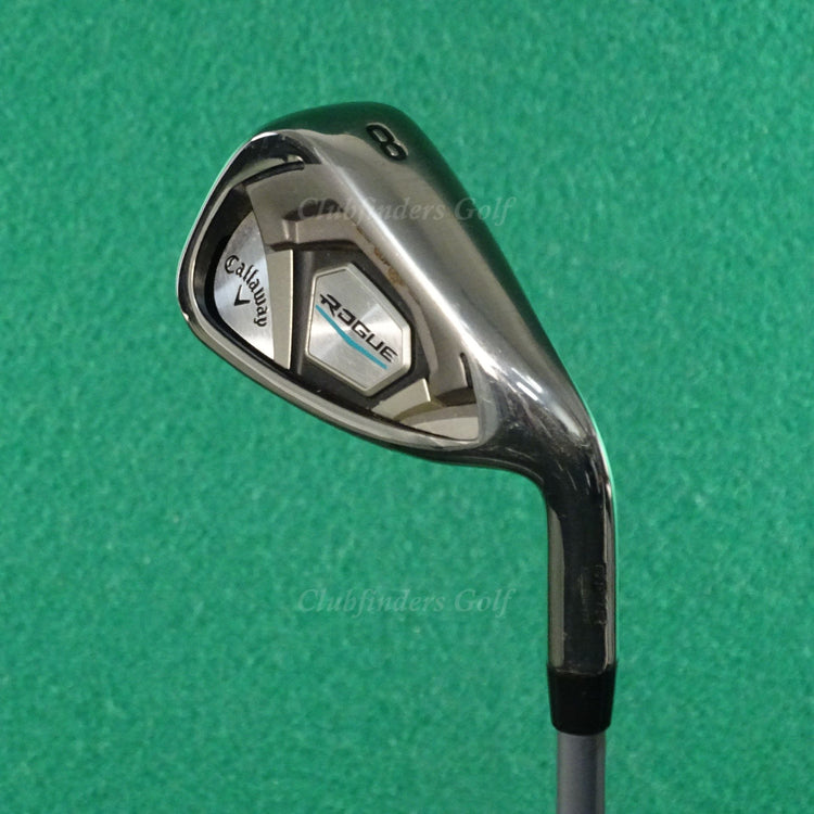 Callaway Rogue CF18 Single 8 Iron Fujikura Vista Pro 60i Graphite Regular