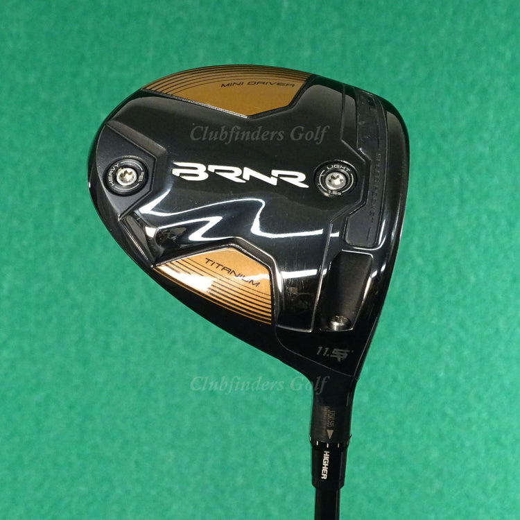 TaylorMade BRNR 11.5° Mini Driver Fujikura Speeder MD 6-S Graphite Stiff w/HC