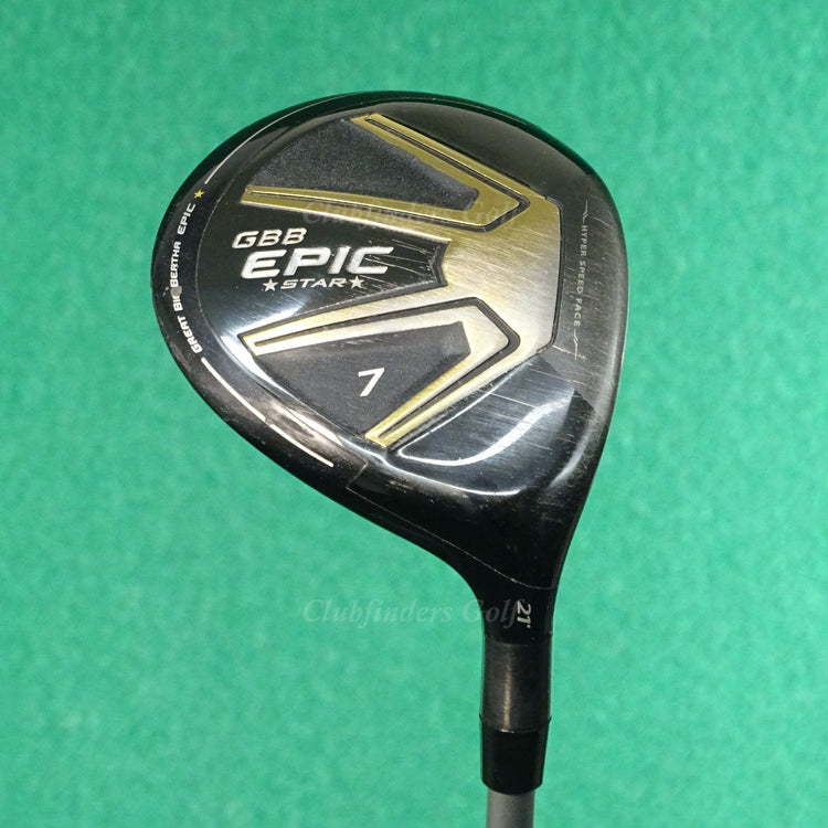 Callaway GBB EPIC Star 21° Fairway Wood 7 Mitsubishi Rayon Diamana S+ 70 Stiff