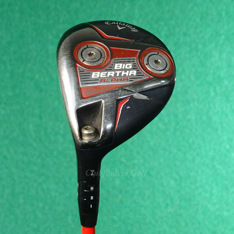 LH Callaway Big Bertha Alpha 815 14° Fairway Wood UST ProForce V2 5F4 HL Stiff