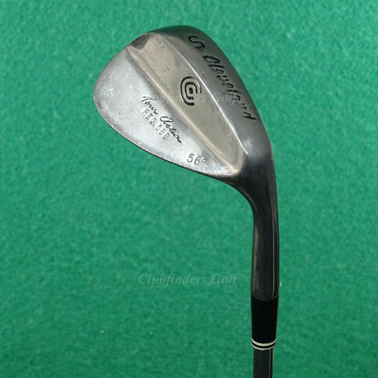 Cleveland Tour Action REG 588 Chrome 56° SW Sand Wedge Steel Stiff *READ*