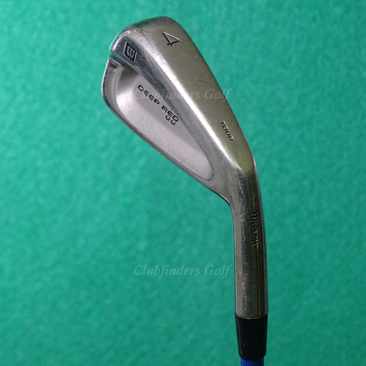 Wilson Deep Red II Tour Single 4 Iron Grafalloy ProLaunch Blue Graphite Stiff