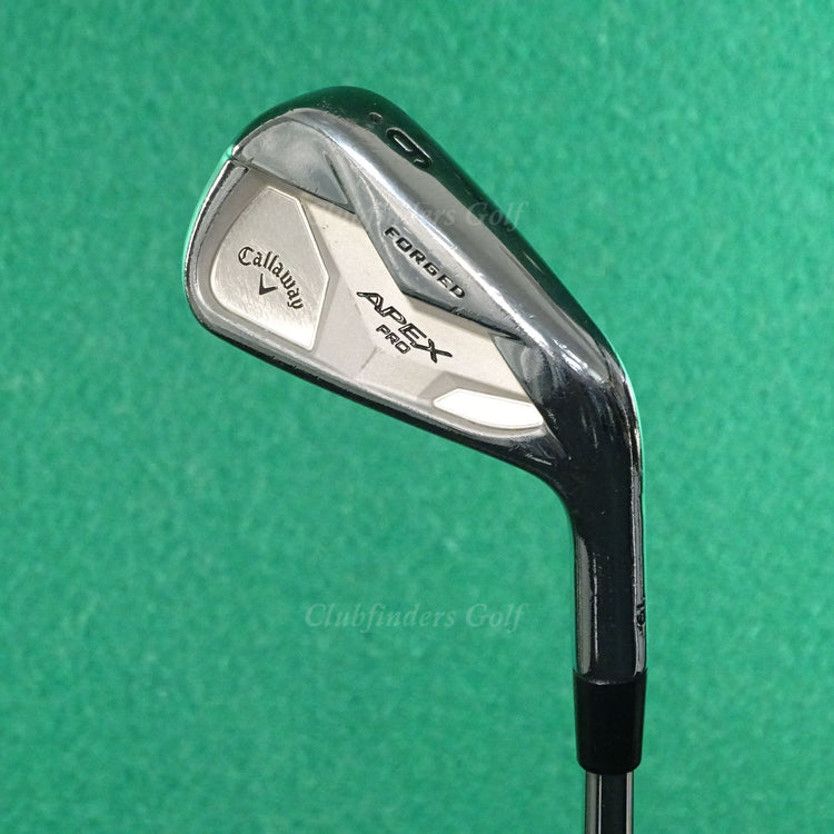 Callaway Apex Pro '19 Forged Single 6 Iron AMT Tour White X100 Steel Extra Stiff