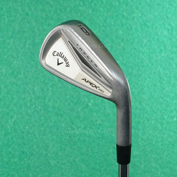 Callaway Apex Pro Forged Single 6 Iron KBS Tour-V 110 Steel Stiff